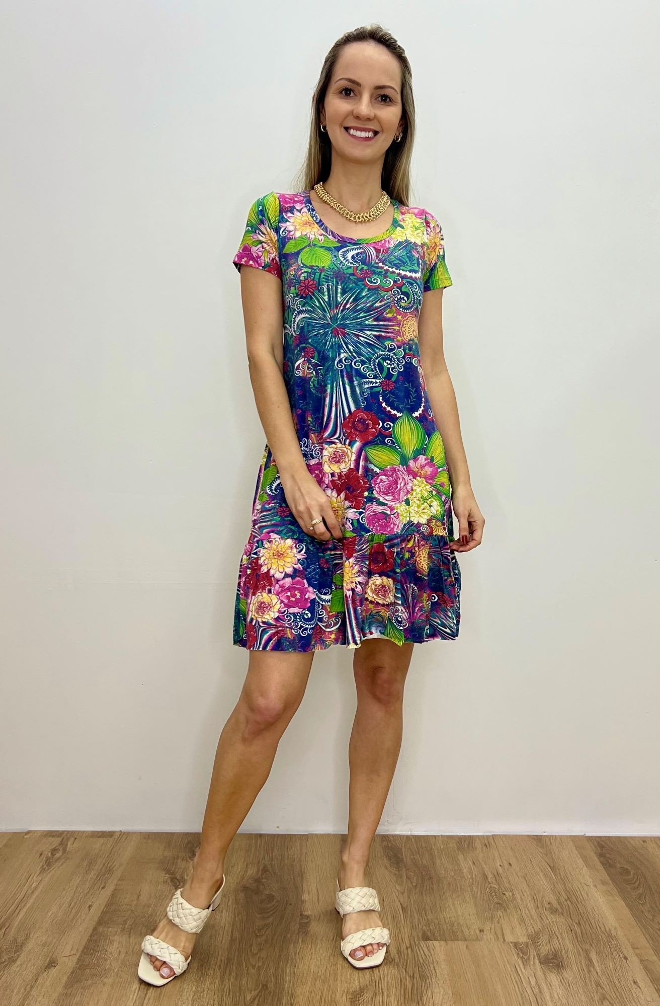 vestido babado na barra 3